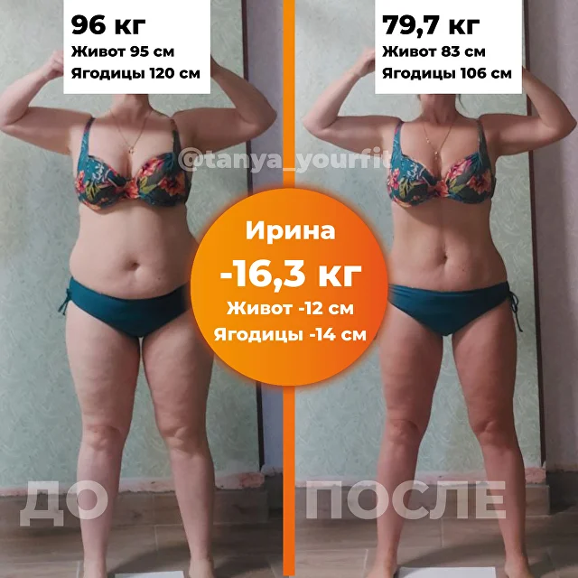 До и после